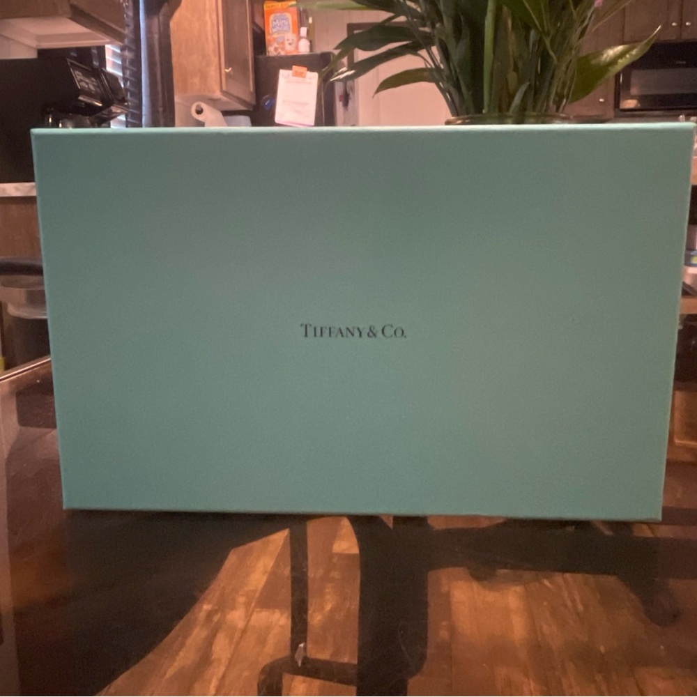 Tiffany & Co., Empty Box Large, Approx. 10” X 6” X 5.5”  Blue Box with Lid